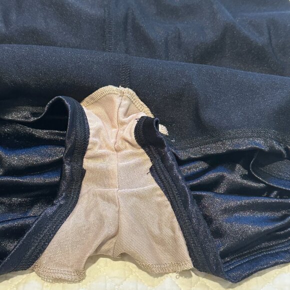 Pinup Couture Vintage Styled Ruched Black Bathing Suit - XL - Picture 8 of 9